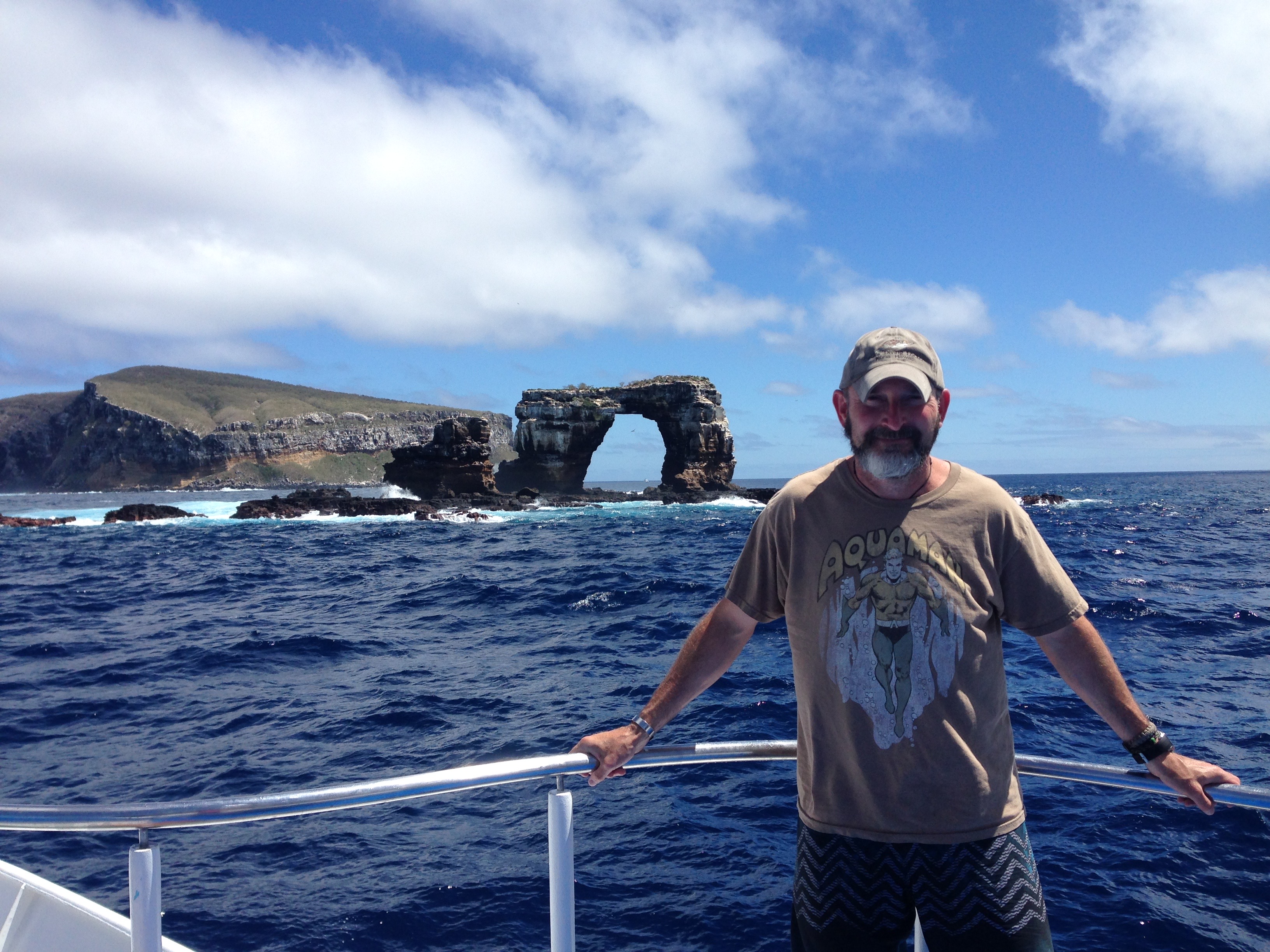 Darwin's Arch in the Galapagos Islands